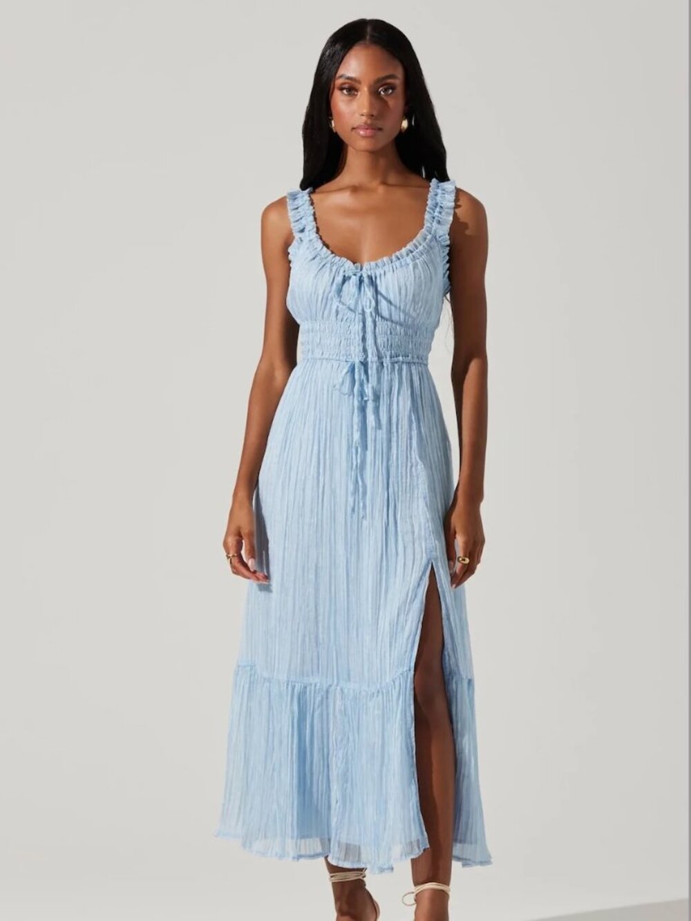 Astr the Label Alamea Midi Dress - Size L